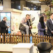 بازدید هیئتی از مدیران رسانه‌ای روسیه از باغ کتاب