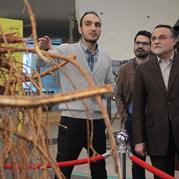 بازدید رئیس موسسه فرهنگی اکو از باغ کتاب تهران