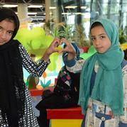 باغ کتاب تهران میزبان کودکان کار شد